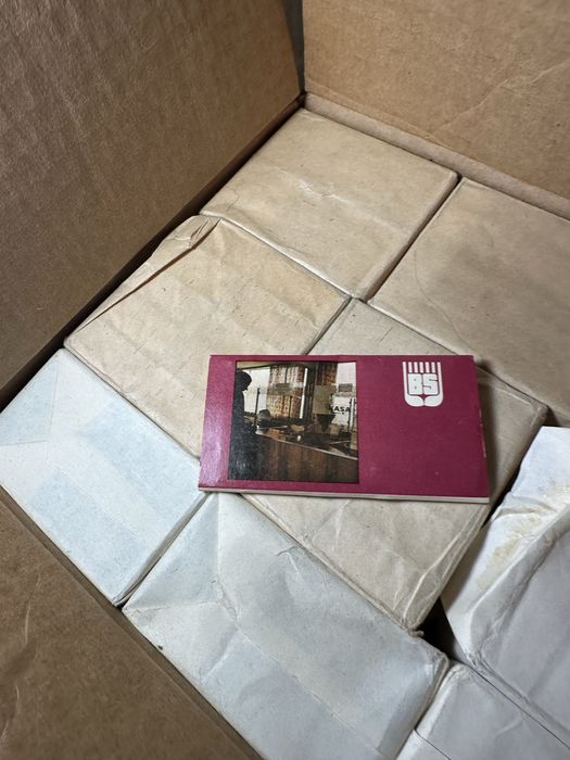 Zabytkowe zapałki CAŁY 600 szt. KARTON! nowe zapakowane PRL ZSRR