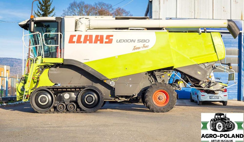 Комбайн CLAAS LEXION 580 TT - 3326мг - 2008 - QUANTIMETER + V750