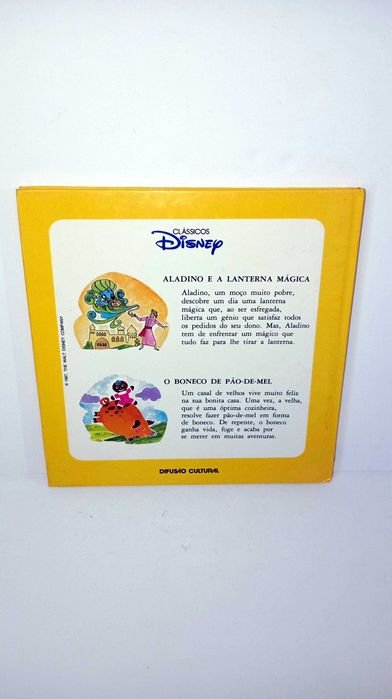 Aladino e a Lanterna Mágica/ O Boneco de Pão-de-Mel (clássico Disney