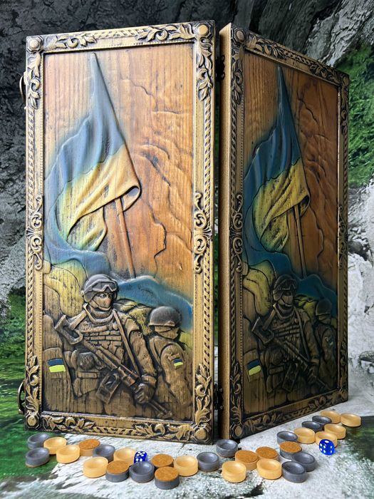 Нарди нарды з дерева, ЗСУ , ДСНС , СБУ, тематичні