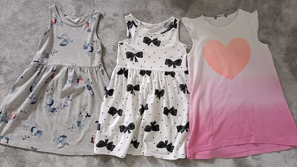 H&M sukienki 110/116