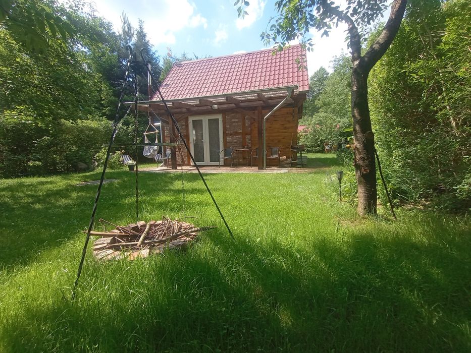 Domek nad jeziorem Tarnowskie Duże Jodłów k. Sława