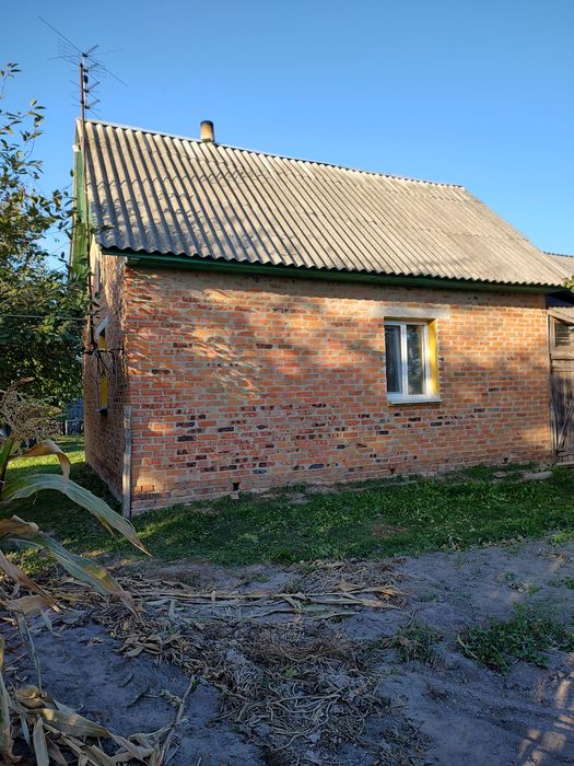 Продається земельна ділянка в с. Ріпки (0,12га) з маленьким будинком.