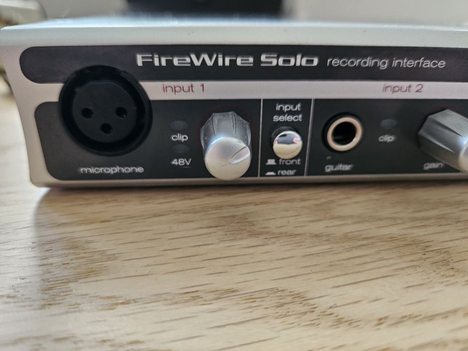 Interface áudio M-AUDIO Firewire Solo64873913662210121
