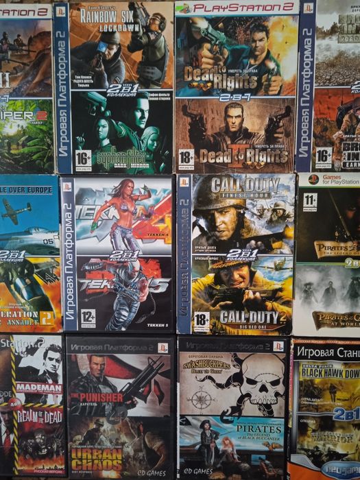 Продам Ігрові Дискі для Sony PlayStation 2.ps 2.пс 2.Найкращі Ігри Ps2