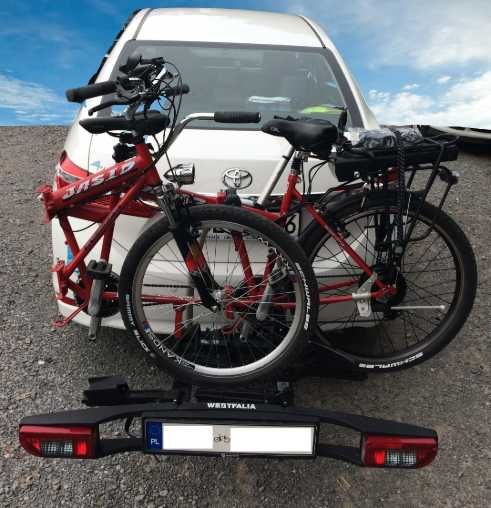 Rower tandem Jasid Składany PREMIUM 26' elektryczny 16 AH NOWY E-BIKE