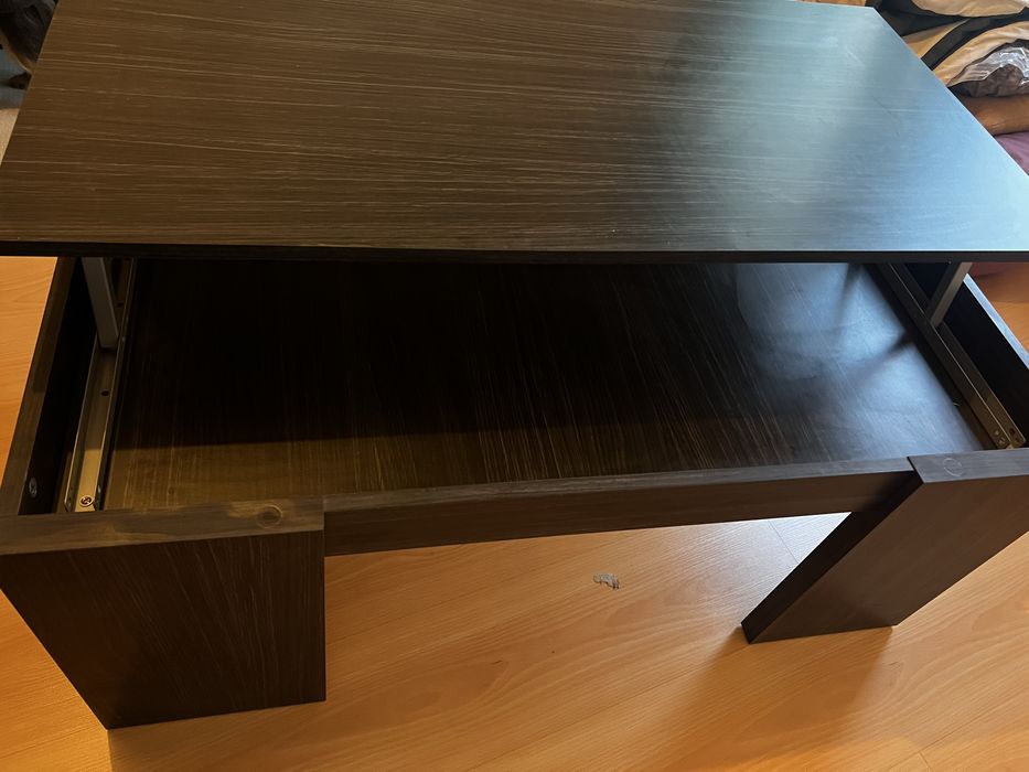 Mesa de centro Elevável 43x100x50 cm