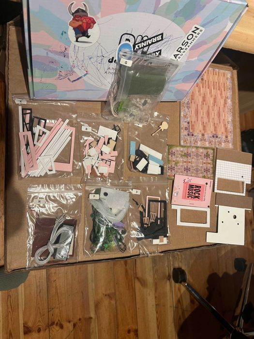 Anna’s Pink Melody M035 domek diy miniatura zestaw