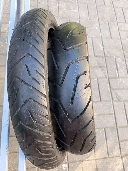 Komplet opon Bridgestone Battlax Adventure A41 (90/90-21 + 150/70 R17) – jak nowe!