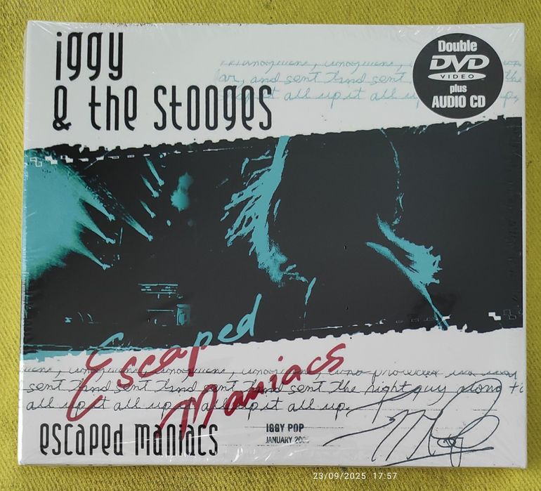 Iggy & The Stooges - Escaped Maniacs 2DVD+CD