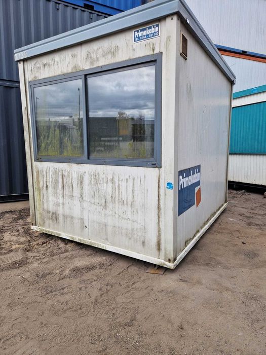 Kontener stróżówka biurowy budowlany socjalny 3m x 3m