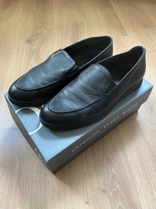 Шкіряні мокасини чоловічі