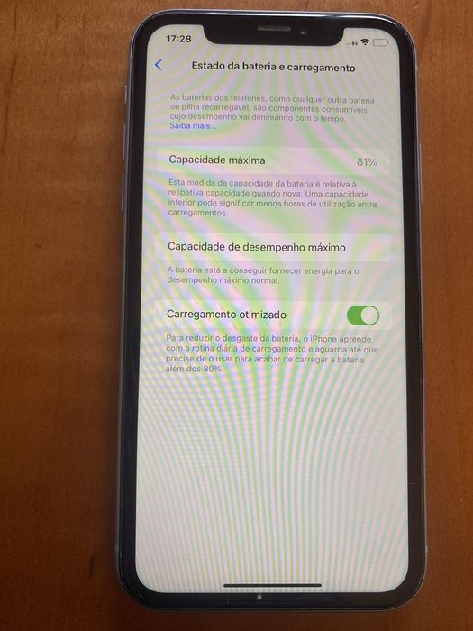 Telemovel Marca Iphone, Modelo XR de 64 Gigas, cor Azul