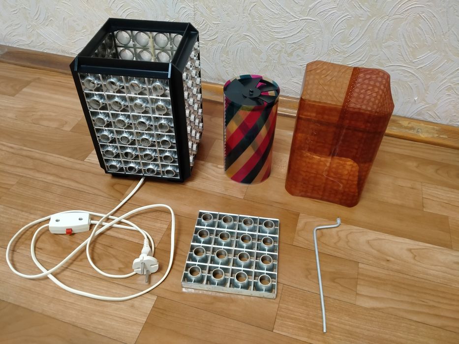 Светильник ночник СССР ретро  Спектр Диско салют вечер сувенир огонёк.