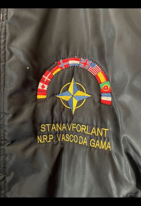 Casaco Missão NATO N.R.P. Vasco da Gama L