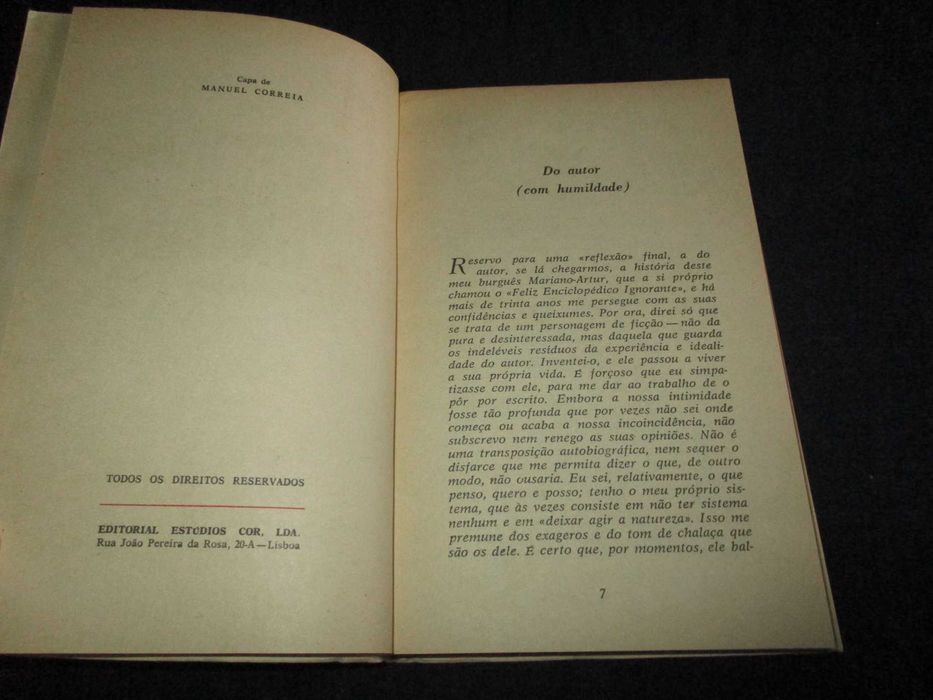 Livro É Proibido Apontar José Rodrigues Miguéis 1º edição