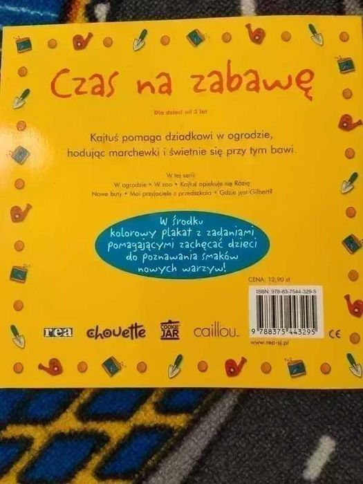 Książka Kajtuś w ogrodzie