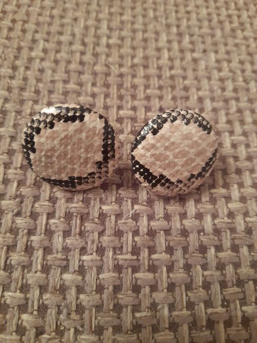 Kolczyki do ucha klipsy 2.5 cm biżuteria ucho