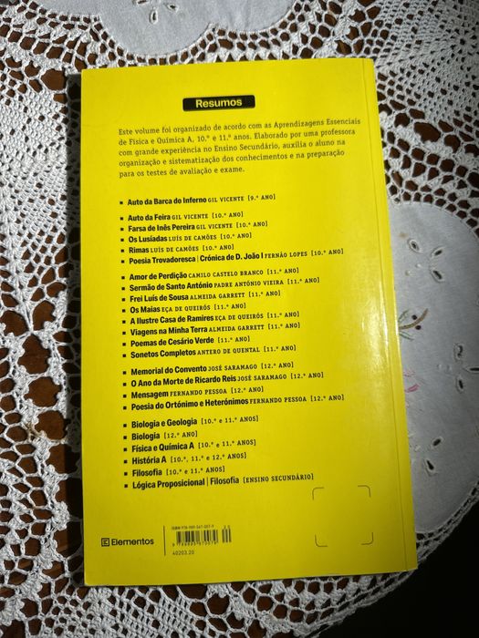 Livro de Estudo Física e Química 10 e 11 ano
