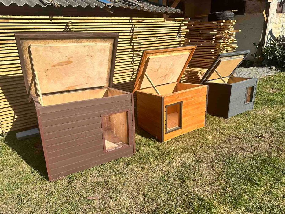 Будка для собак 85 см, 95 см | Утеплені | Будки для Вівчарки 107 см.