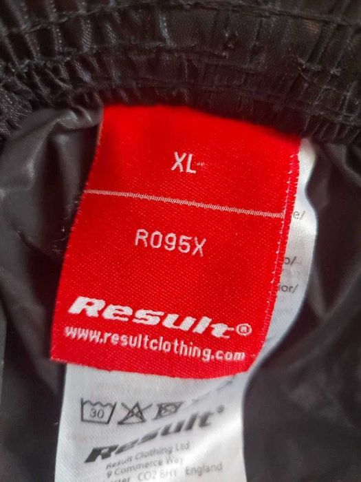 Штани Result RO95X XL, чорні, 100% поліестер