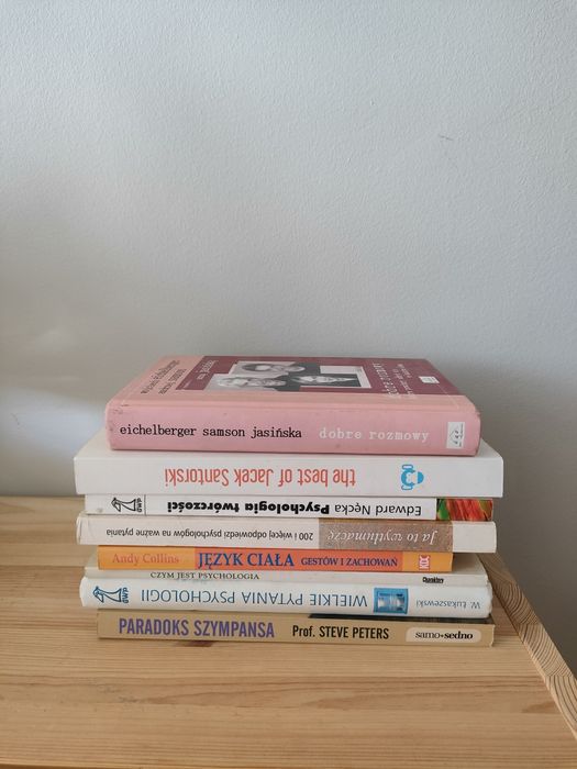 Zestaw książek psychologia