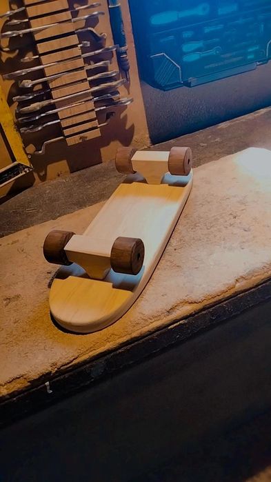 Skate madeira " para fotos "