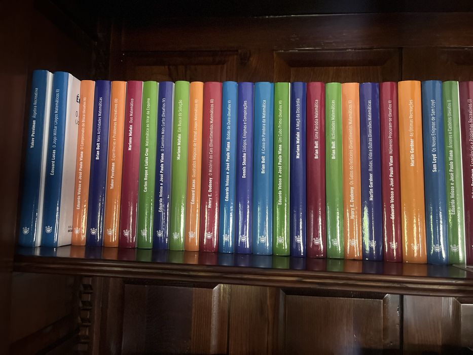 Biblioteca Desafios Matemáticos RBA 40 volumes