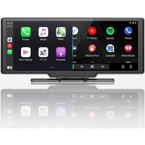 Автомобильный экран Ottocast Portable 10" Apple CarPlay & Android Auto