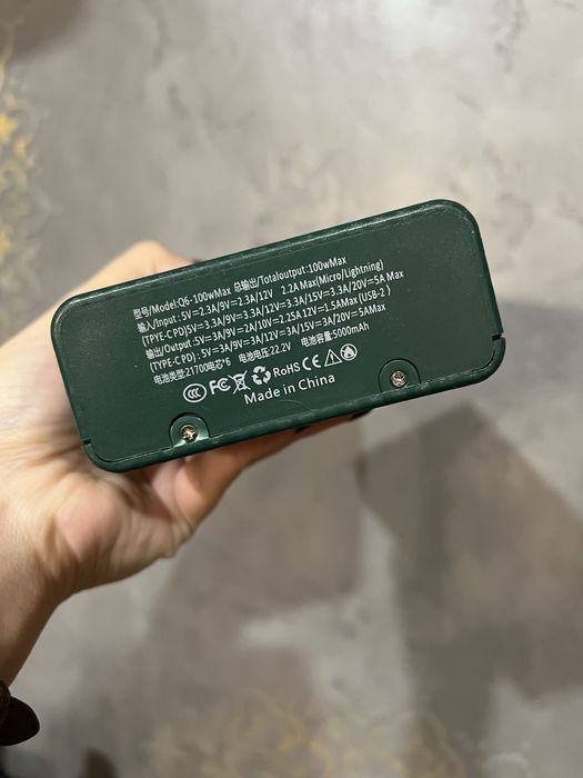 Повербанк Q6 100w
