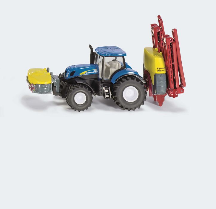Siku Traktor 1799 New Holland z opryskiwaczem Kverneland