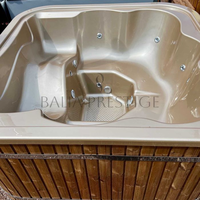 Balia Ogrodowa AKRYLOWA z miejscem leżącym złota perła