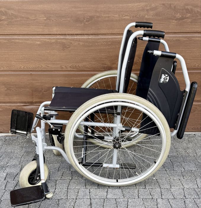 Wozek inwalidzki skladany wąski siedzenie 38 cm
