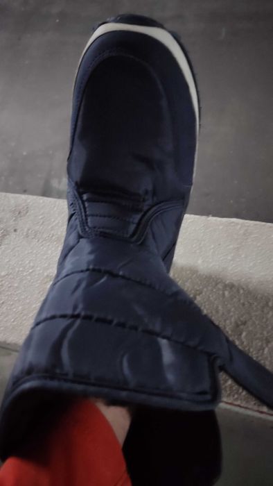 Botas para neve azuis