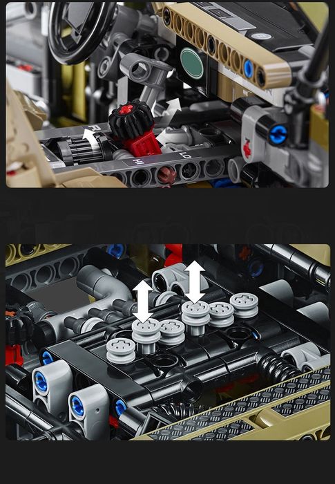 Land Rover Defender Legos para montar