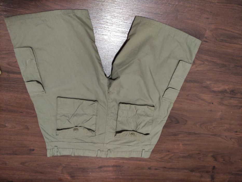 Шорти карго хакі р.38 XL пояс 96см