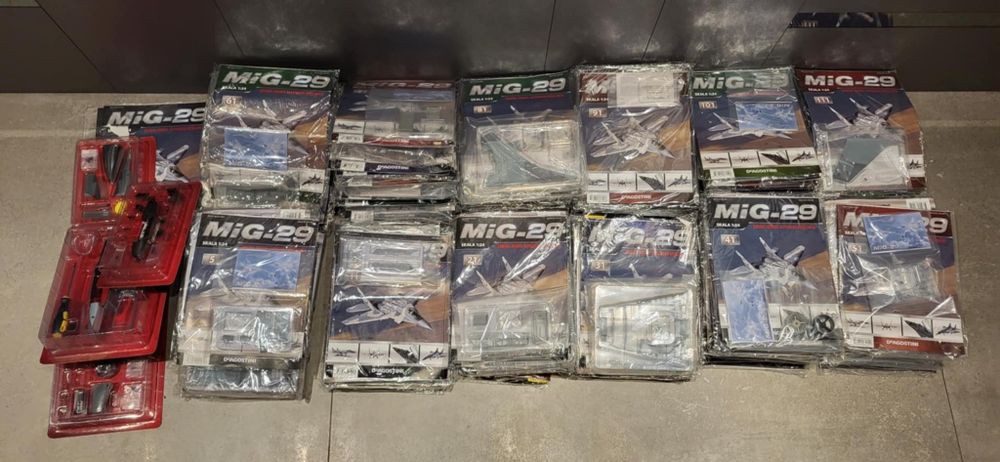 Mig29 deagostini 1:24 model do skladania hachette