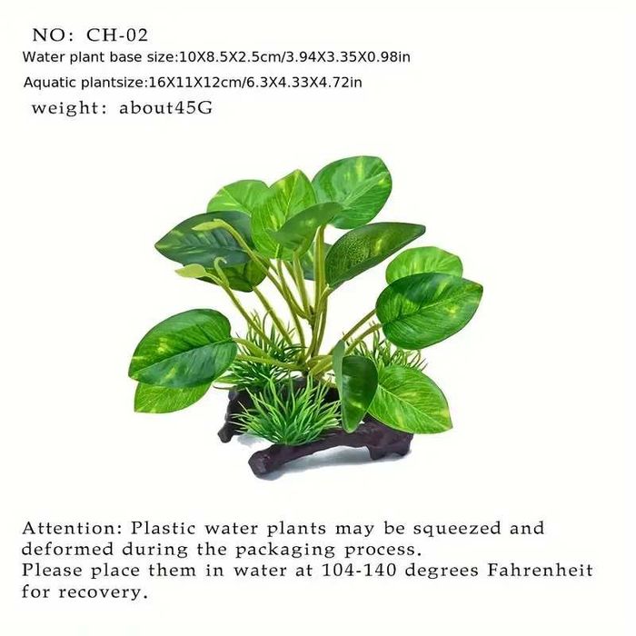 Plantas artificiais para Aquários e Terrários