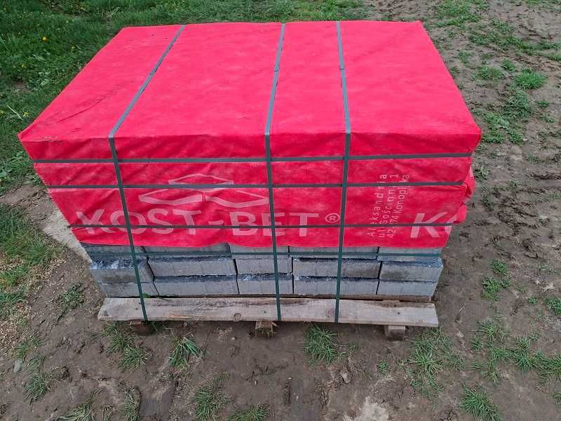 kostka brukowa Rossano 8cm gładka mix A6 marago mikrofaza