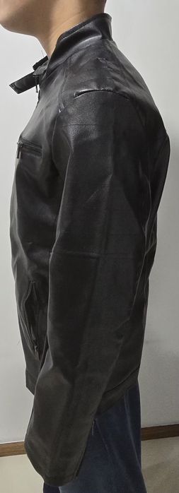 Casaco de pele sintética