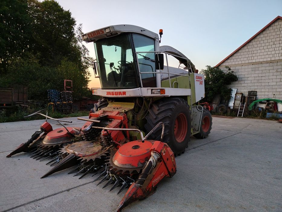 Claas Jaguar 840 + kemper