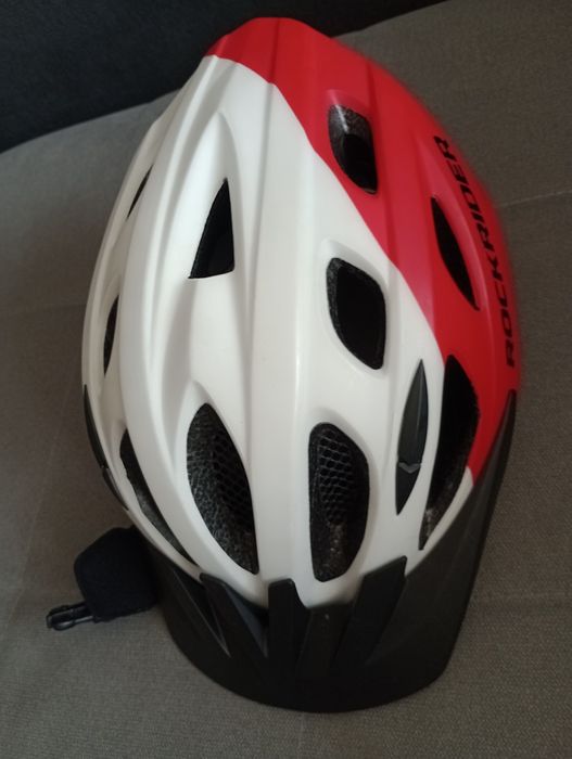 Kask BTWIN Rockrider Tren MTB Red S 51-56 cm Decathlon