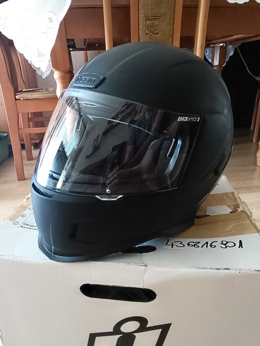 Kask motocyklowy Icon Airform Rubatone Black XS