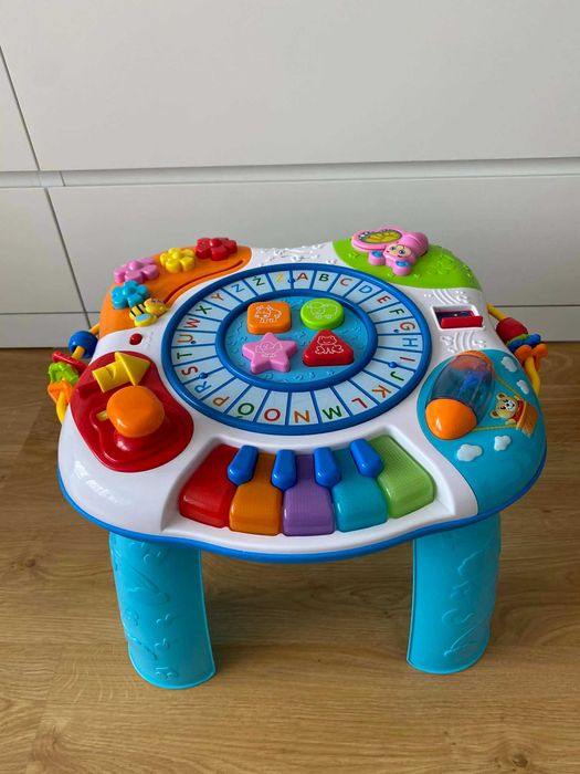 Stolik edukacyjny dla dzieci Interaktywny muzyczny panel 5w1
