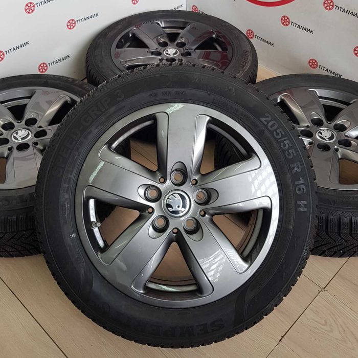 Диски Skoda КОВАНІ R16 5x112 Octavia A5 VW Golf Jetta Audi A3 Seat