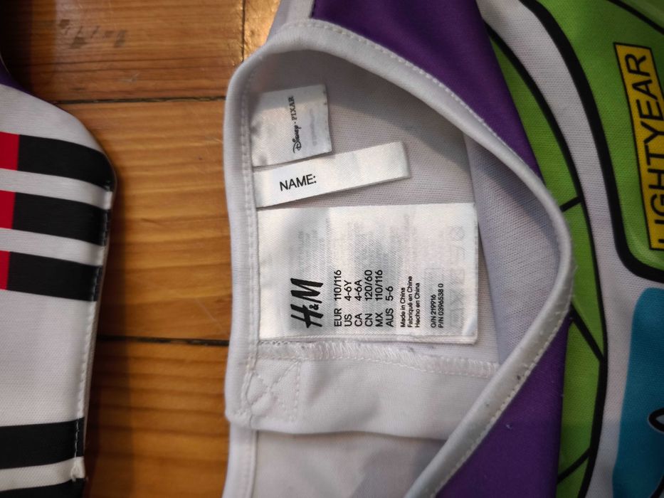 Fato disfarce buzz lightyear
