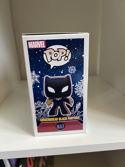 Gingerbread Black Panther #937 - Funko Pop Marvel