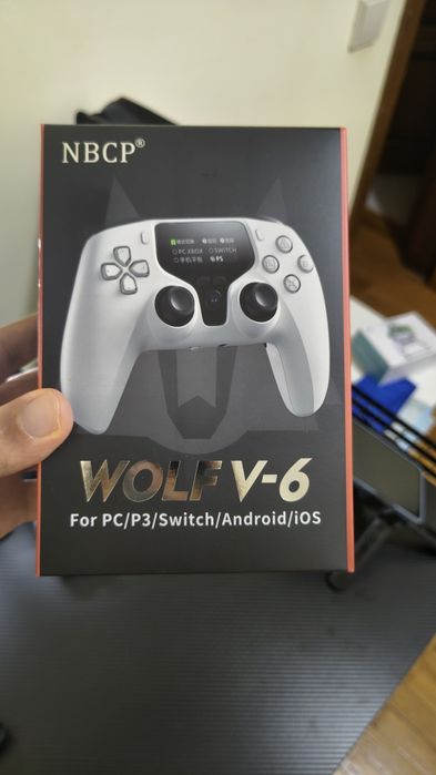 Comando NBCP Wolf V-6 - PC/PS3/Switch/Telemóvel