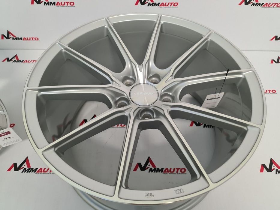 Jantes Veemann V-FS48 Machined Silver 18 (AUDI, VW, Mercedes)