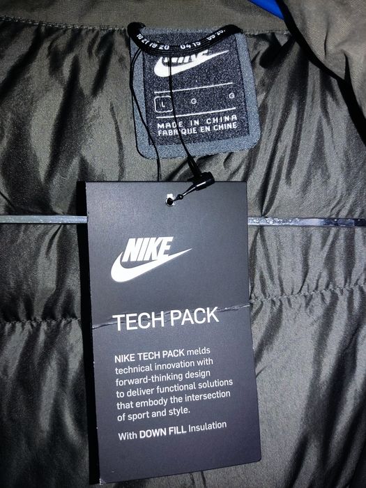Парка Nike Sportswear Tech Pack Down Fill Parka Newsprint 928912 Large